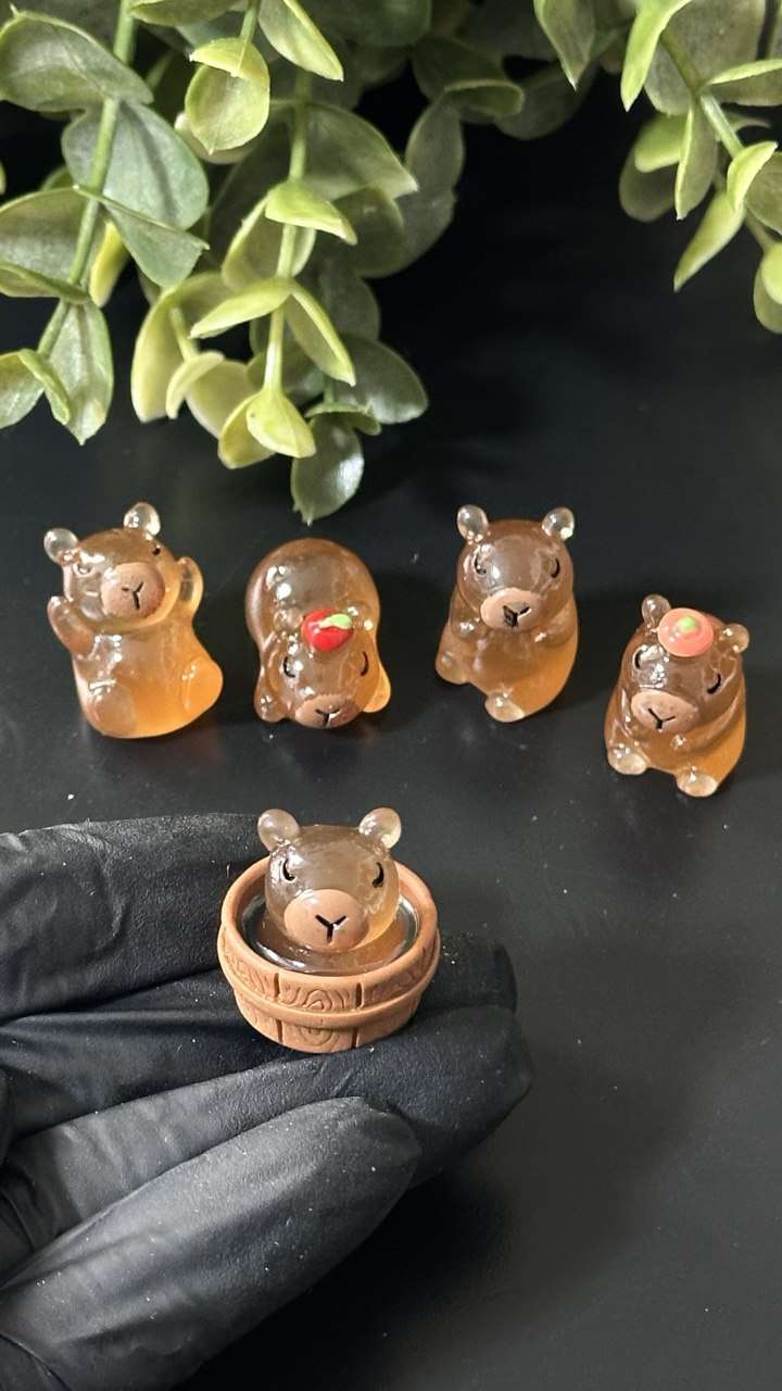 Cute Capybara Silicone Mold for Resin, Clay, Wax & Plaster