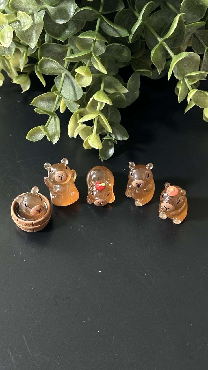 Cute Capybara Silicone Mold for Resin, Clay, Wax & Plaster