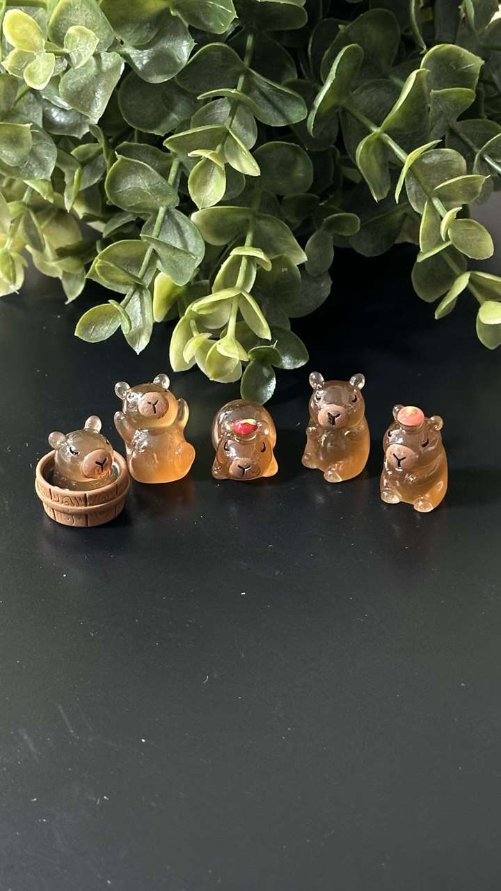 Cute Capybara Silicone Mold for Resin, Clay, Wax & Plaster