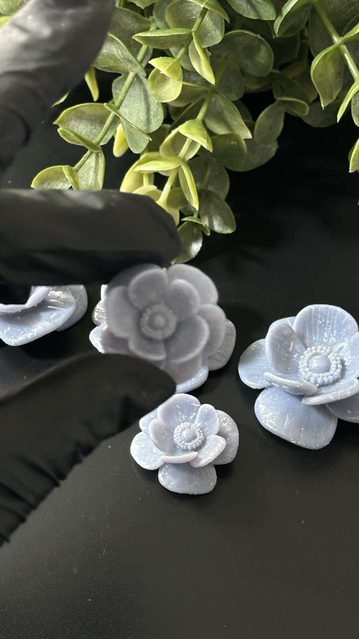 3D Flower Silicone Mold for Resin, Clay, Wax & Plaste