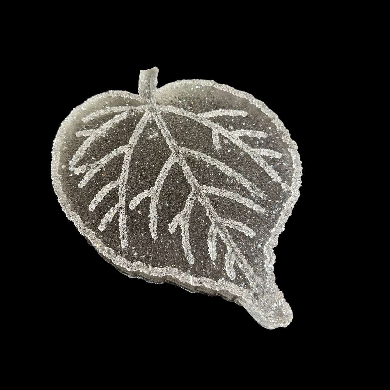 Druzy Leaf Silicone Mold for Resin, Jesmonite, Plaster