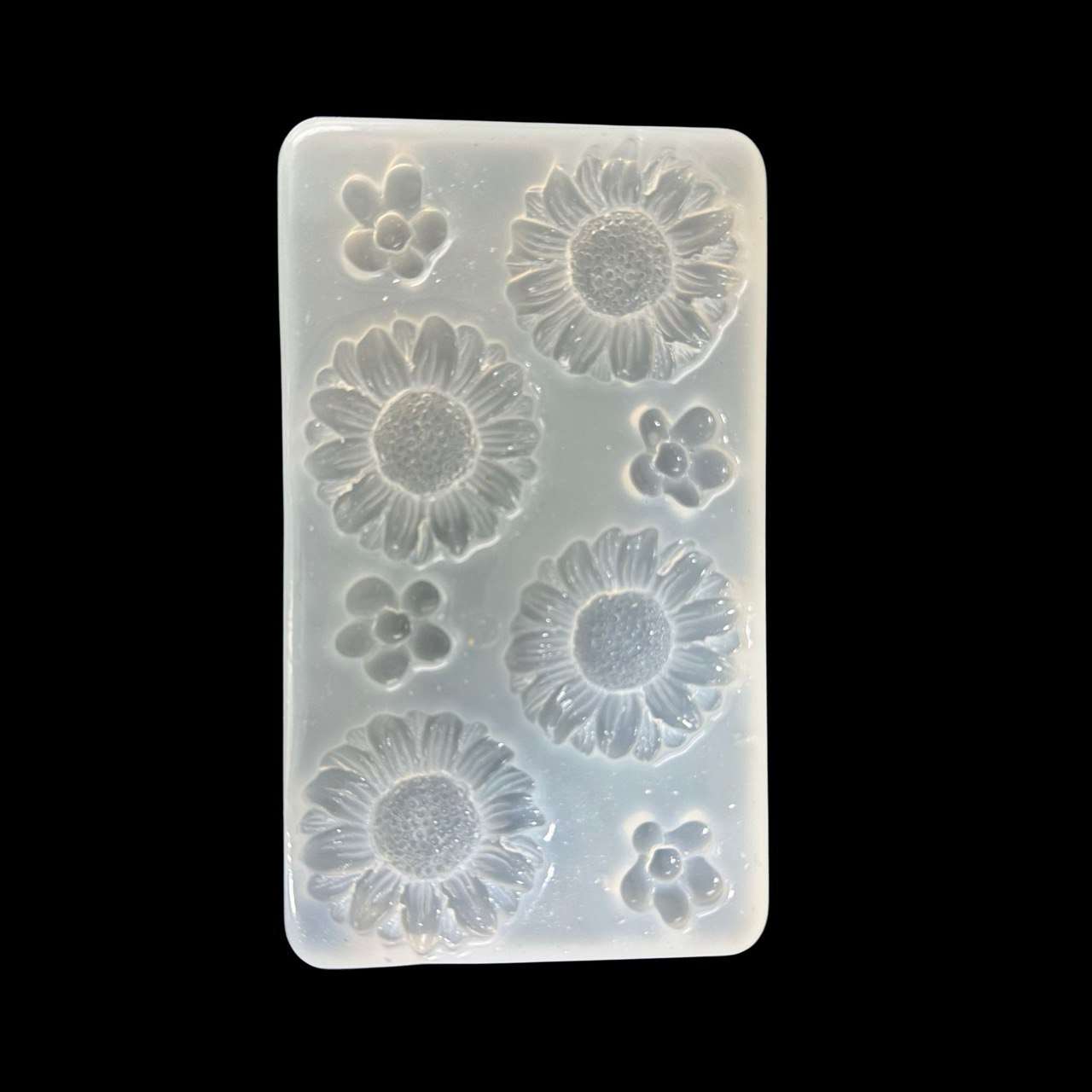 Colorful Flower Silicone Mold Set for Resin, Clay, Plaster, Wax, Soap Making