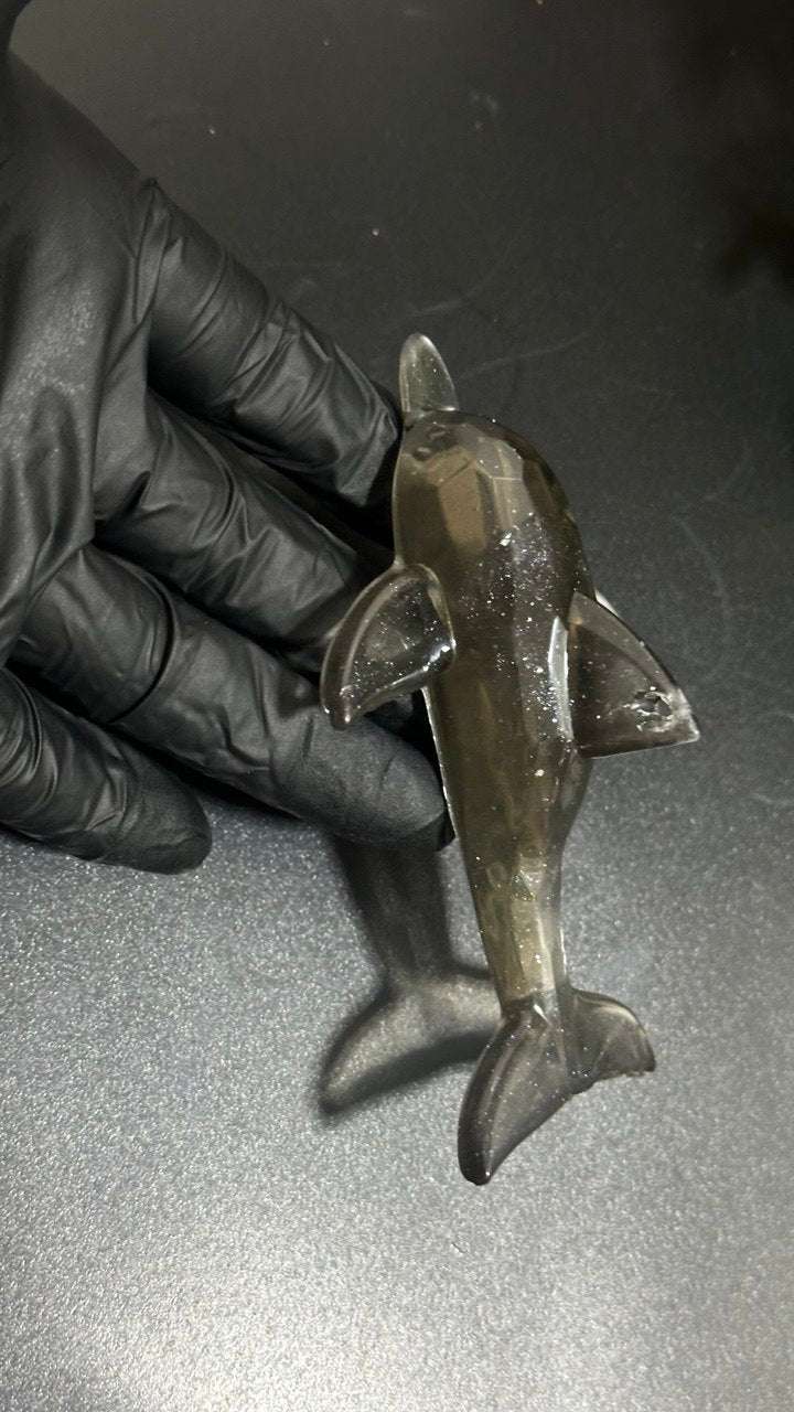 Crystal Dolphin Silicone Mold