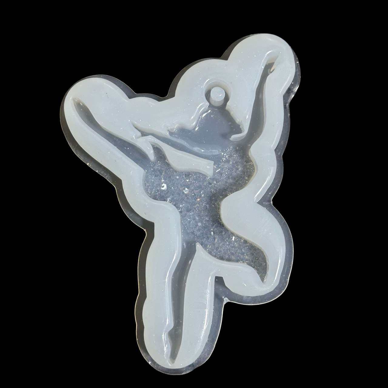 Silicone Ballerina Mold with Crystal Dress