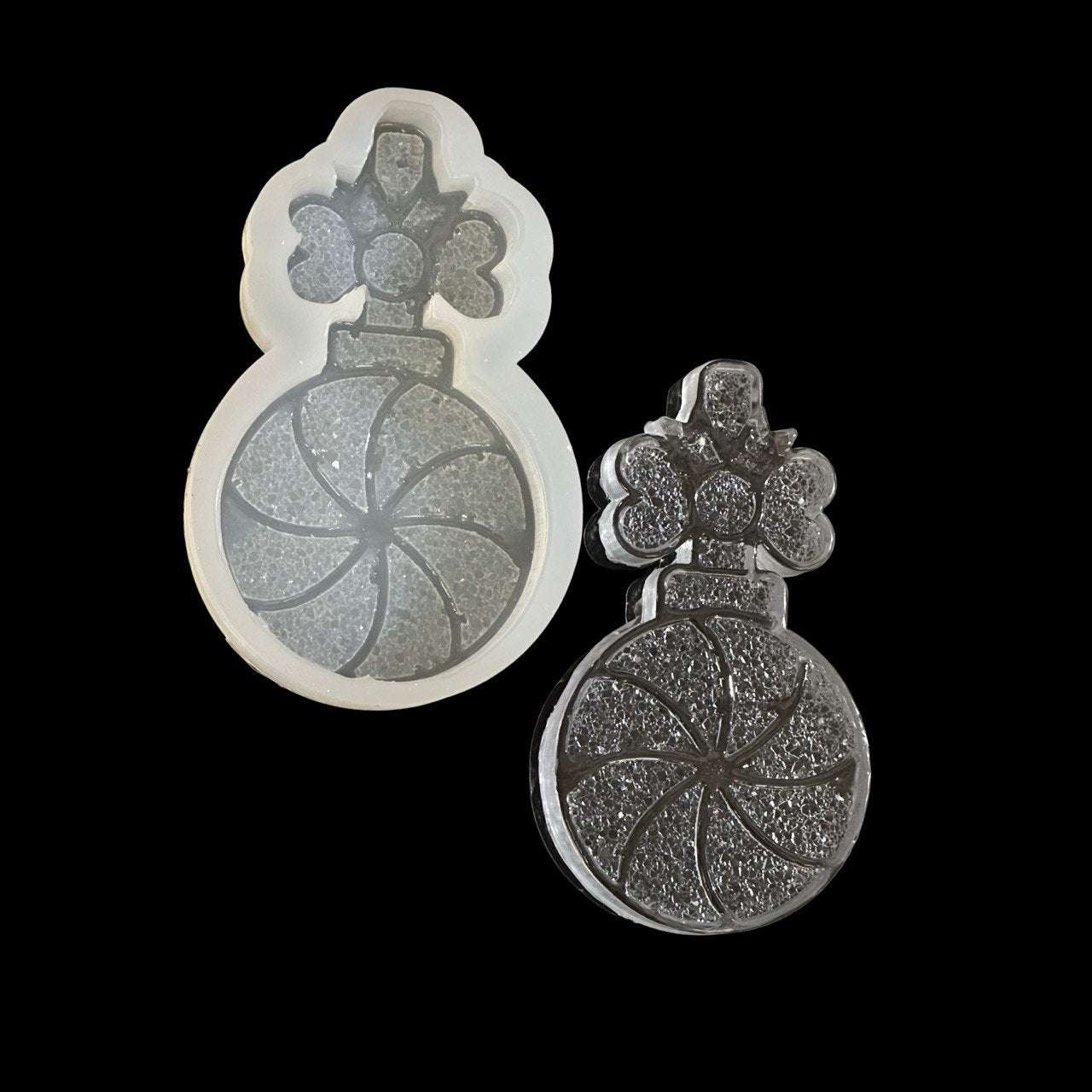 Druzy Crystal Ornament Silicone Mold