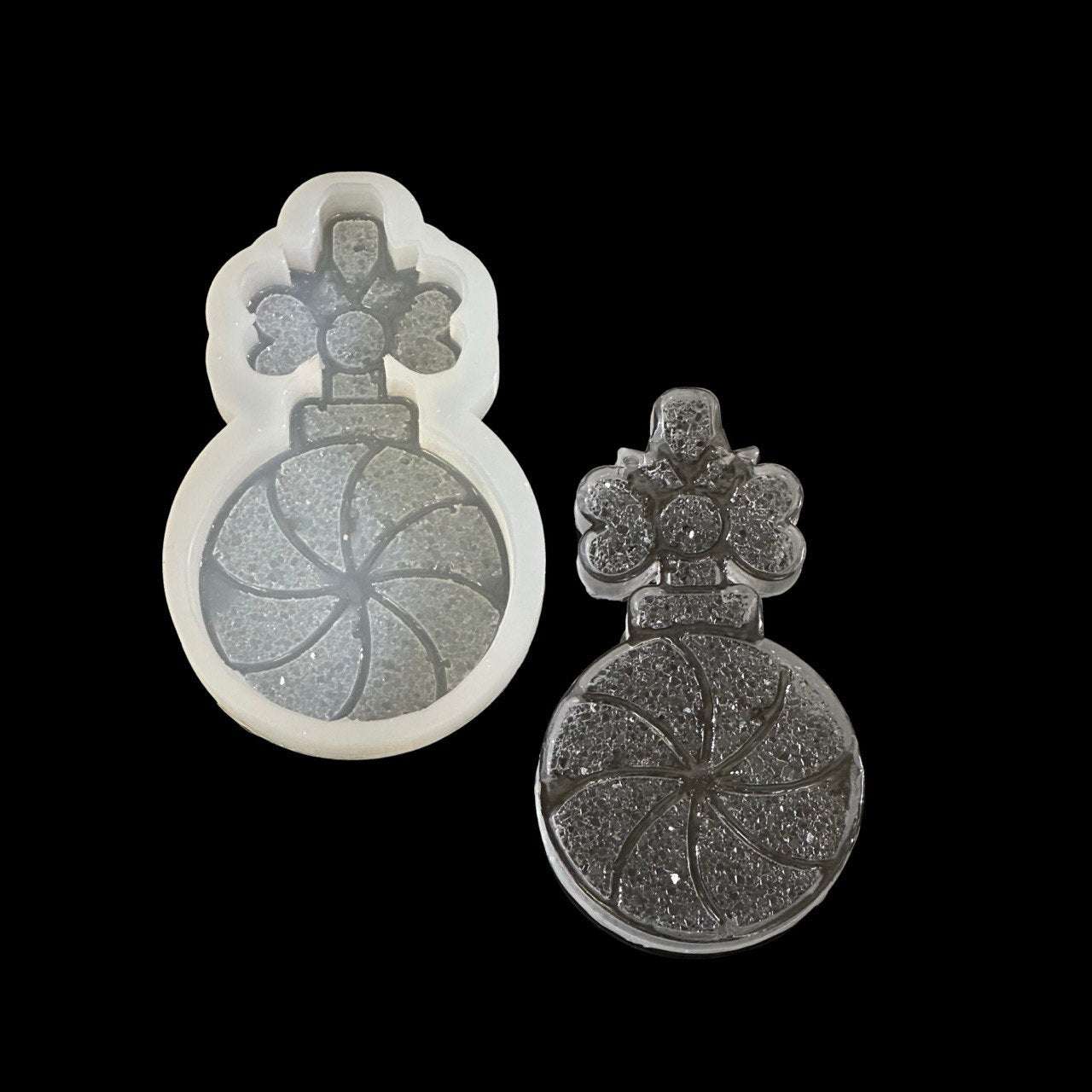 Druzy Crystal Ornament Silicone Mold