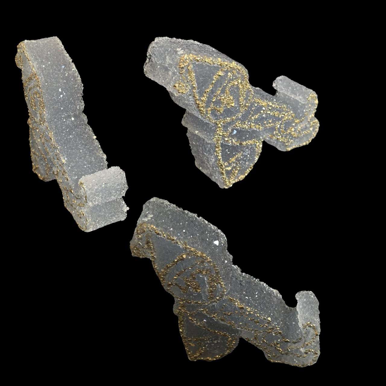 Druzy Crystal Festive Elf Silicone Mold