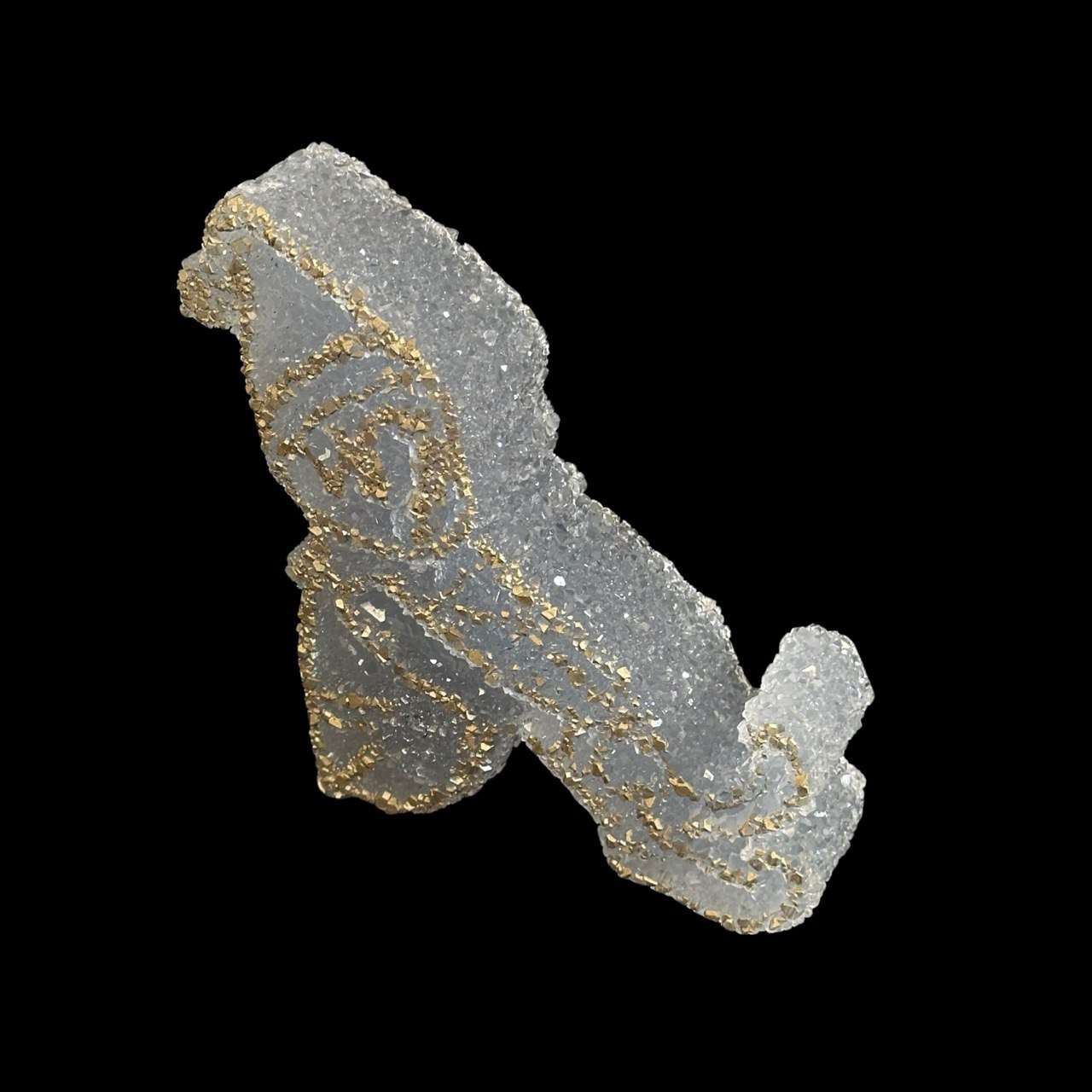 Druzy Crystal Festive Elf Silicone Mold