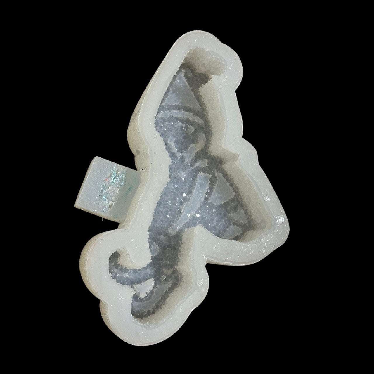 Druzy Crystal Festive Elf Silicone Mold