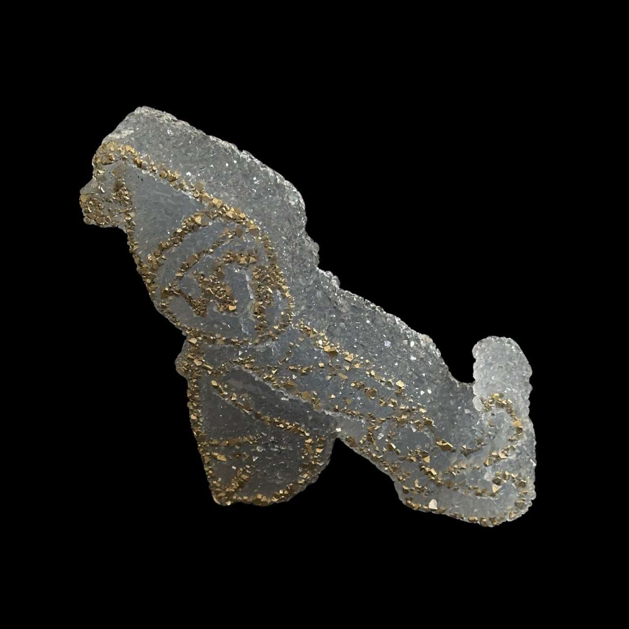 Druzy Crystal Festive Elf Silicone Mold