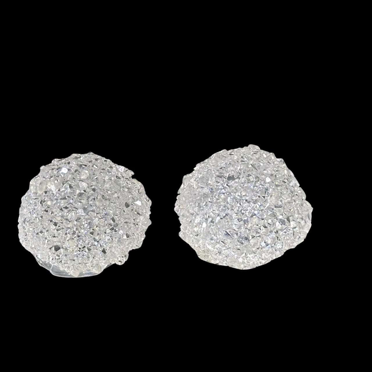 Druzy Crystal Sphere Silicone Mold Textured Ball