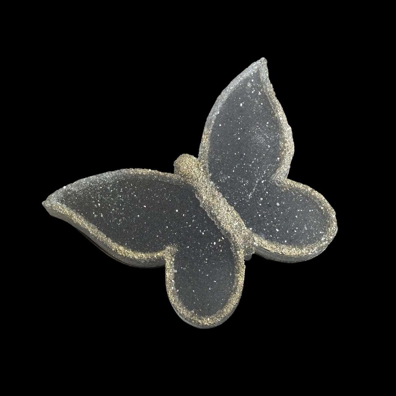 Crystal Butterfly Tray Silicone Mold • Druzy Effect