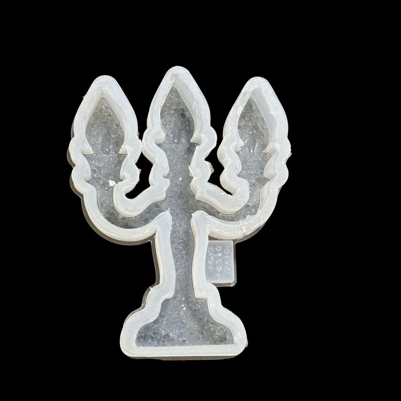 Druzy Crystal Candleholder Silicone Form