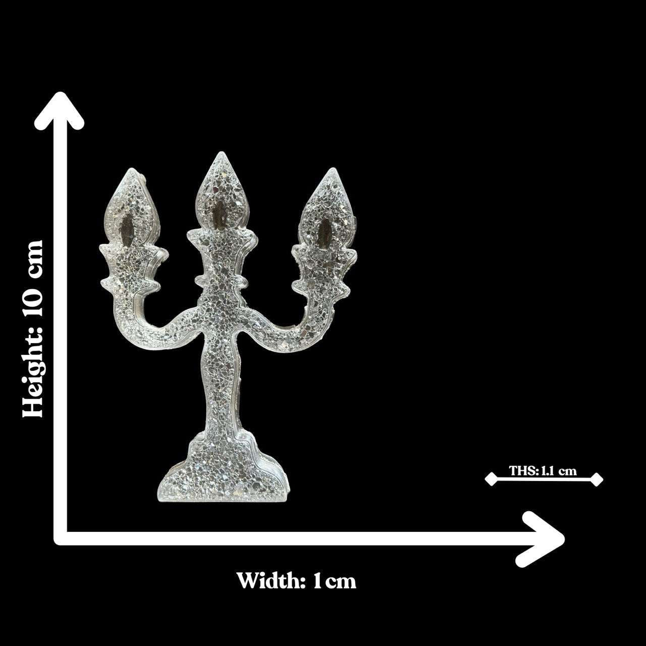 Druzy Crystal Candleholder Silicone Form