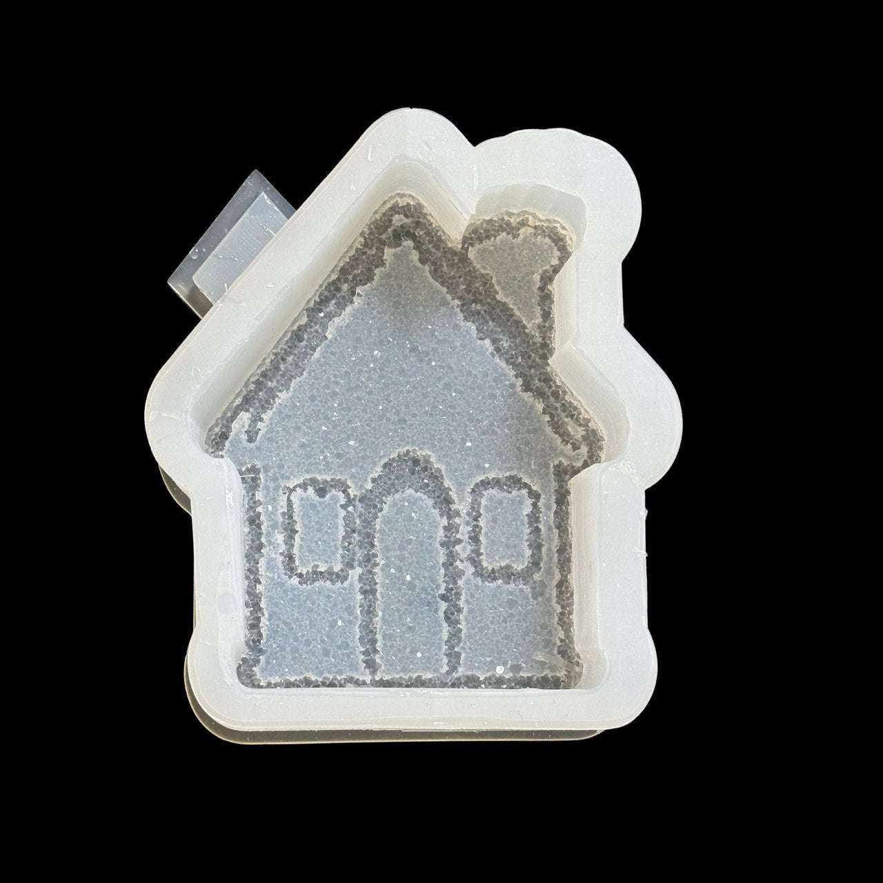 Druzy House Silicone Mold