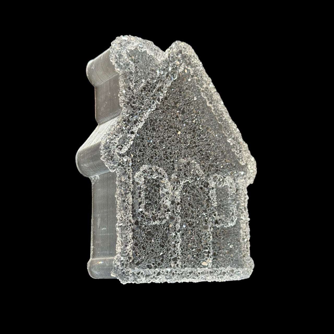 Druzy House Silicone Mold