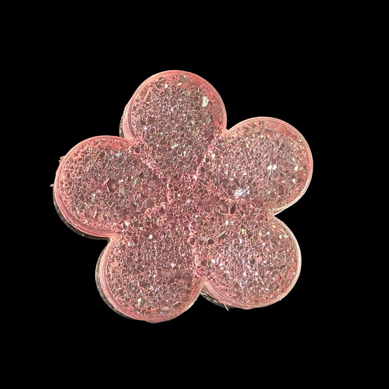 Druzy Orchid and Daisy Silicone Mold – 2 Resin Flowers