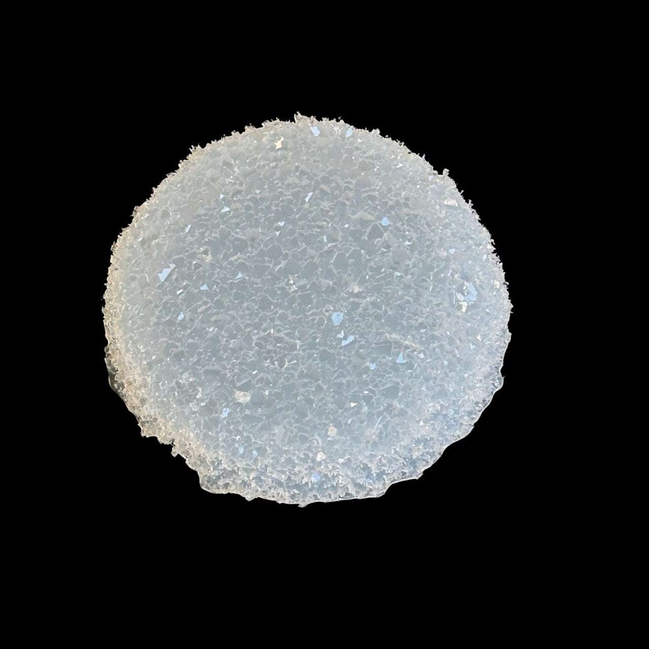 Small Round Crystal Edge Insert Silicone  Mold