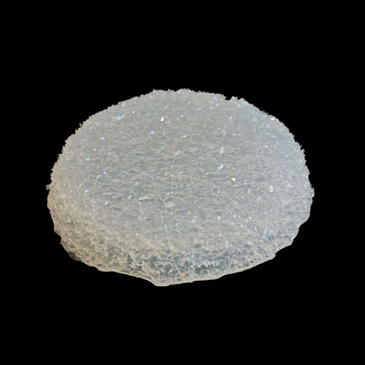 Small Round Crystal Edge Insert Silicone  Mold