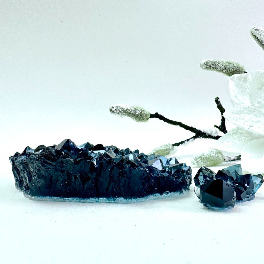 Große Kristallcluster-Silikonharzform, schaffen Sie atemberaubende Kunstharzkunst, perfektes Geschenk für Kunsthandwerksliebhaber