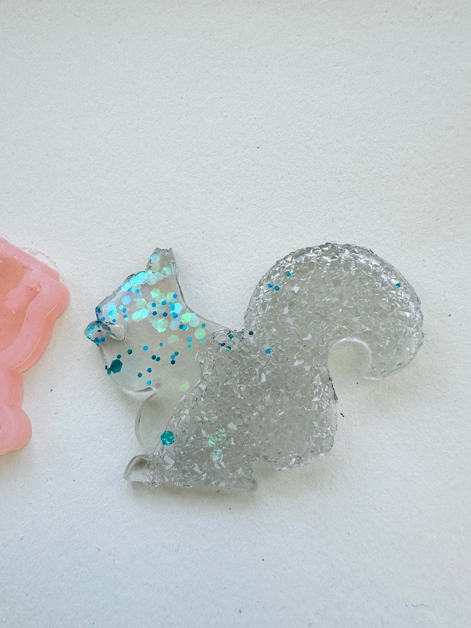 Silicone Mould Charming Squirrel Christmas Druse
