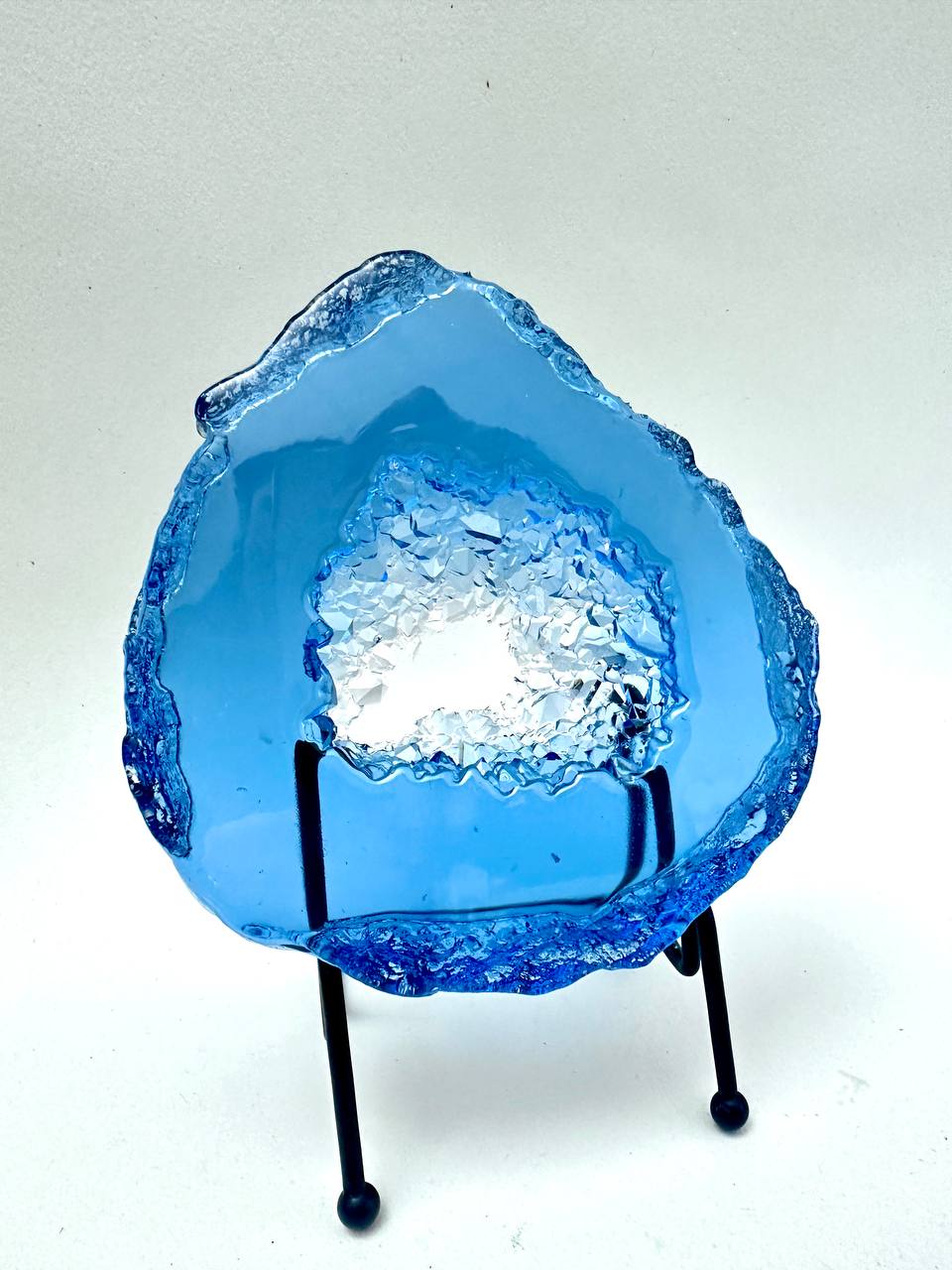 Silikonform für Harz, große Luxus-Kristallgruppe, Gips, Gesmonit