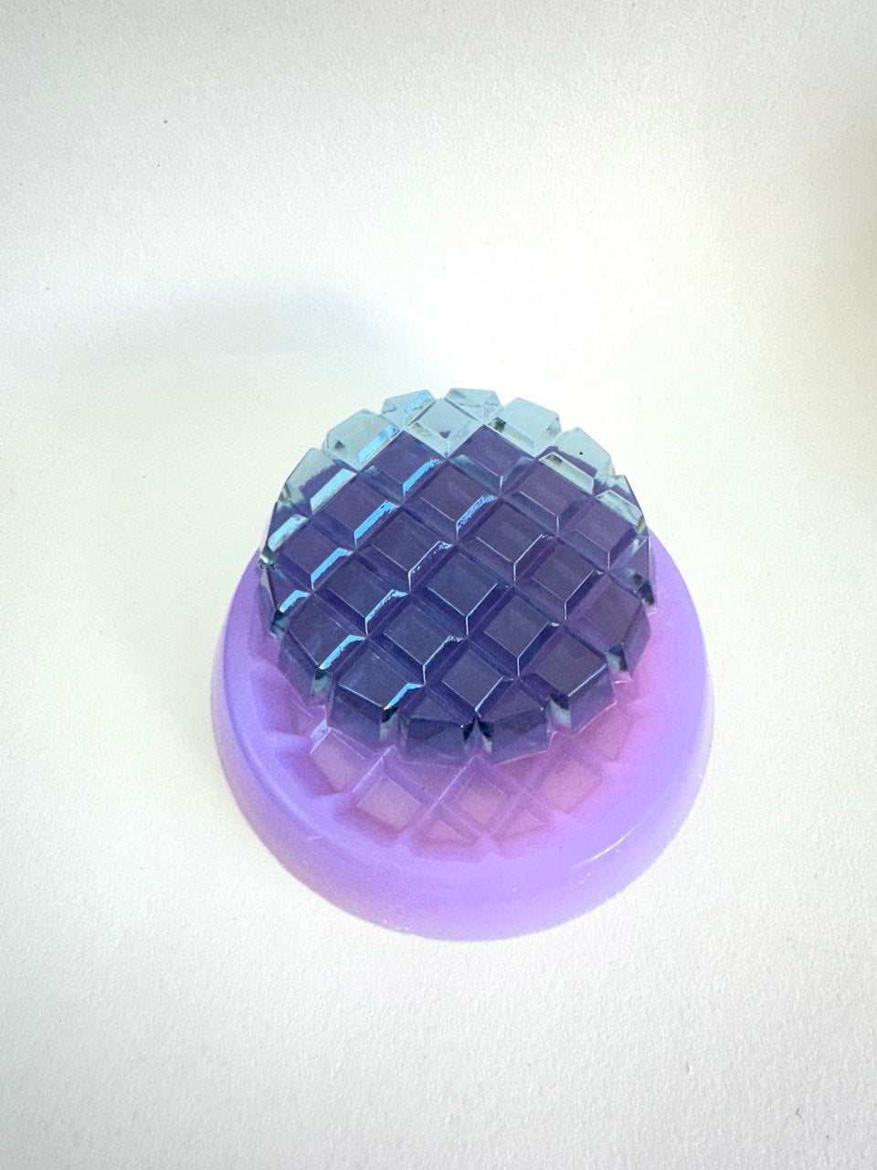 Silicone Mold for Stand Cup Holder - Squares Design