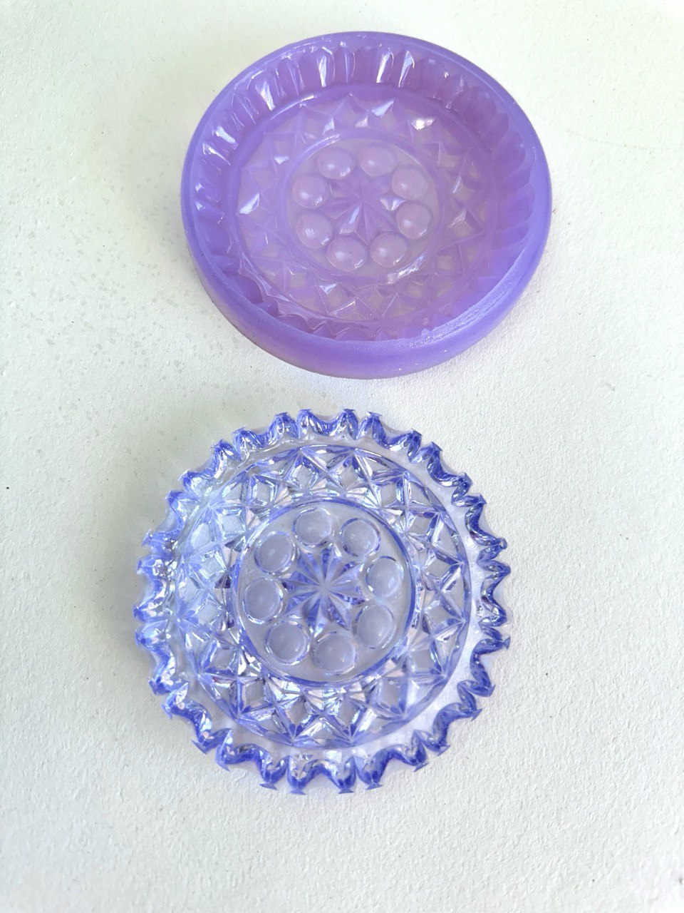 Silicone Mold for Stand Cup Holder - Flower Design