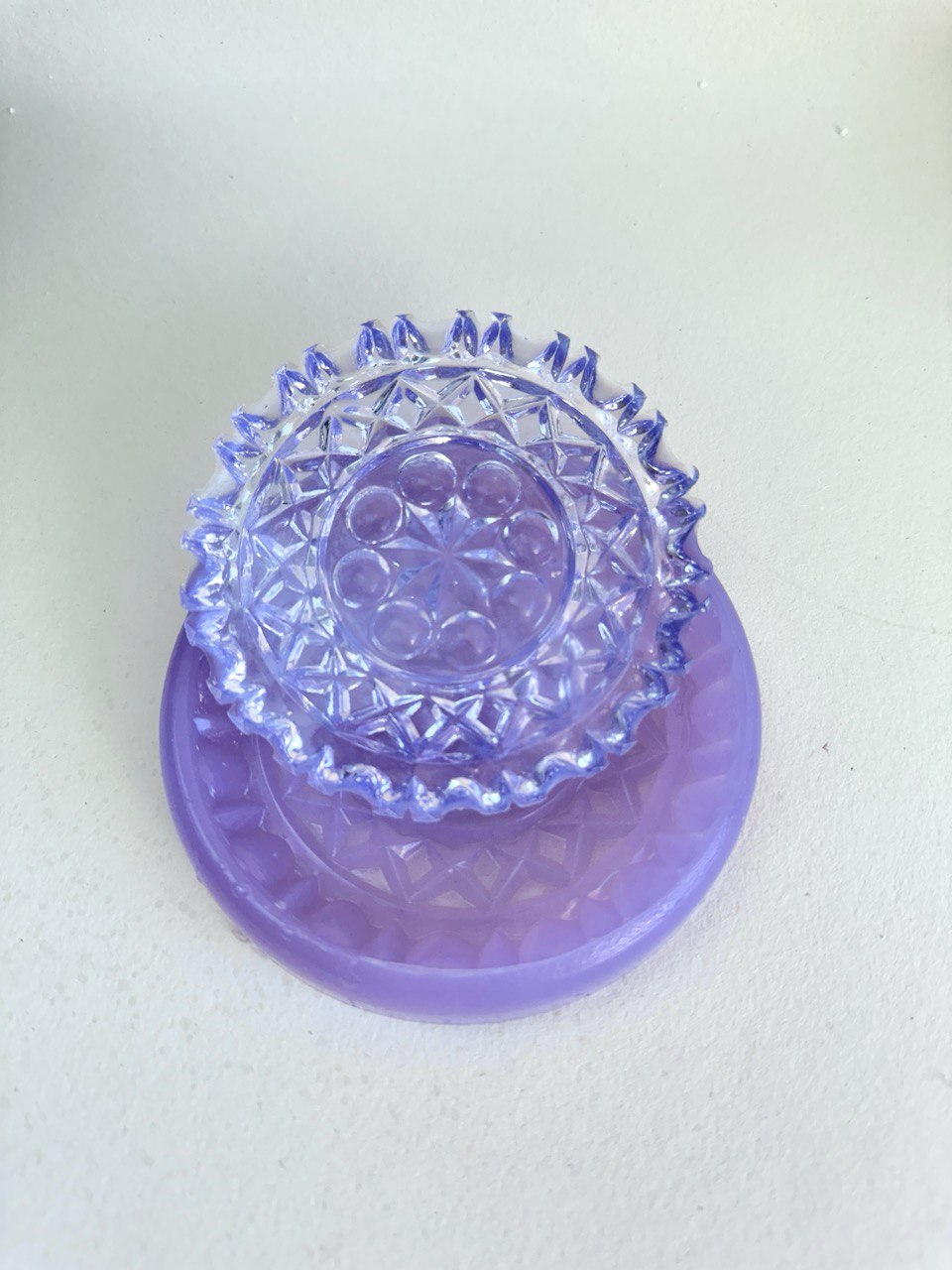 Silicone Mold for Stand Cup Holder - Flower Design