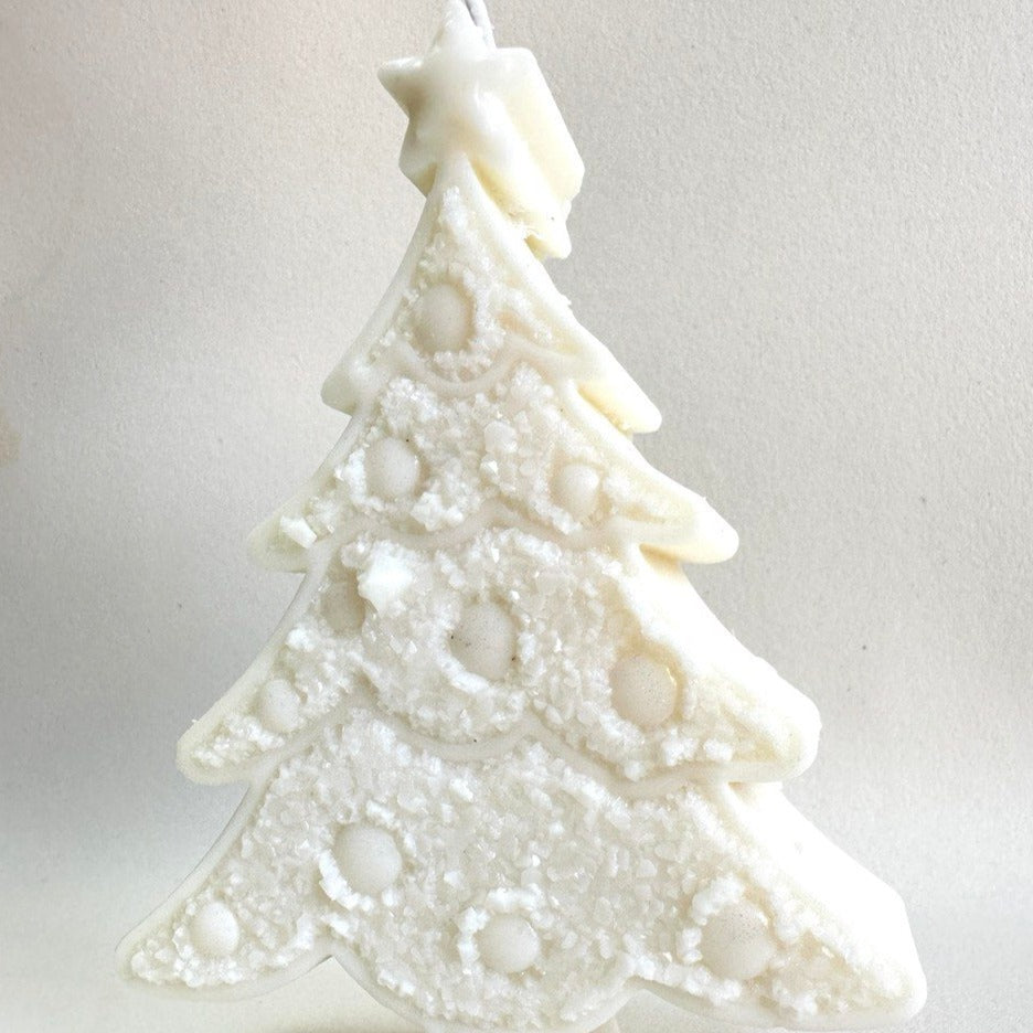 Silicone Christmas Tree Mold with Crystals - DIY Candle Making