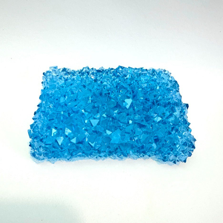 Große quadratische Amethyst-Kristallcluster-Silikonform