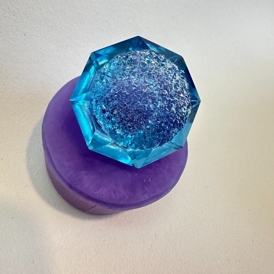 Druzy Kristall Silikonform – DIY Schmuckherstellung