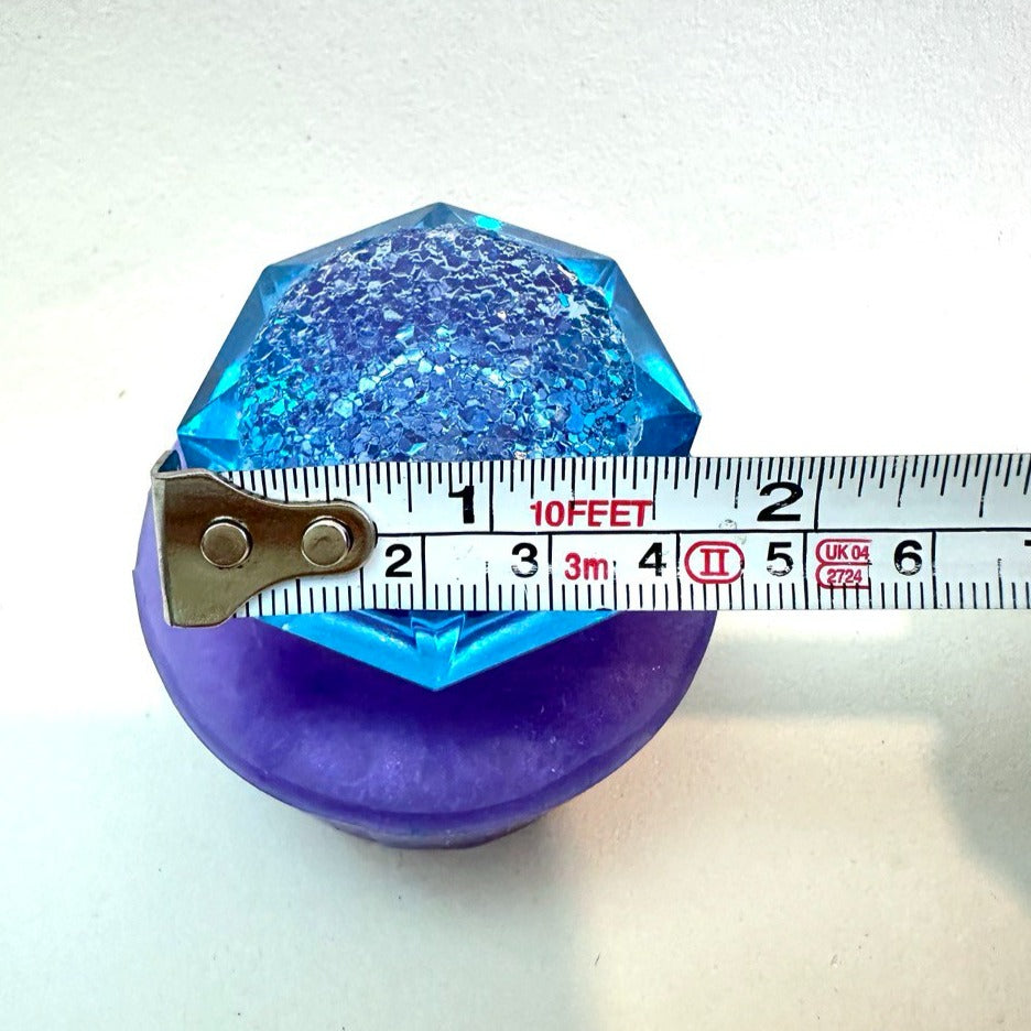 Druzy Kristall Silikonform – DIY Schmuckherstellung