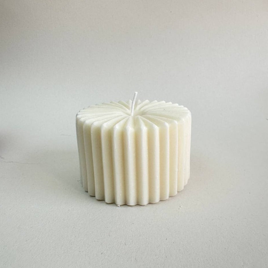 Elegante Twirl-Kerzenform – Kunsthandwerk aus Silikon