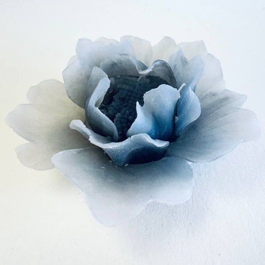 Необыкновенная силиконовая форма с матовым цветком пиона