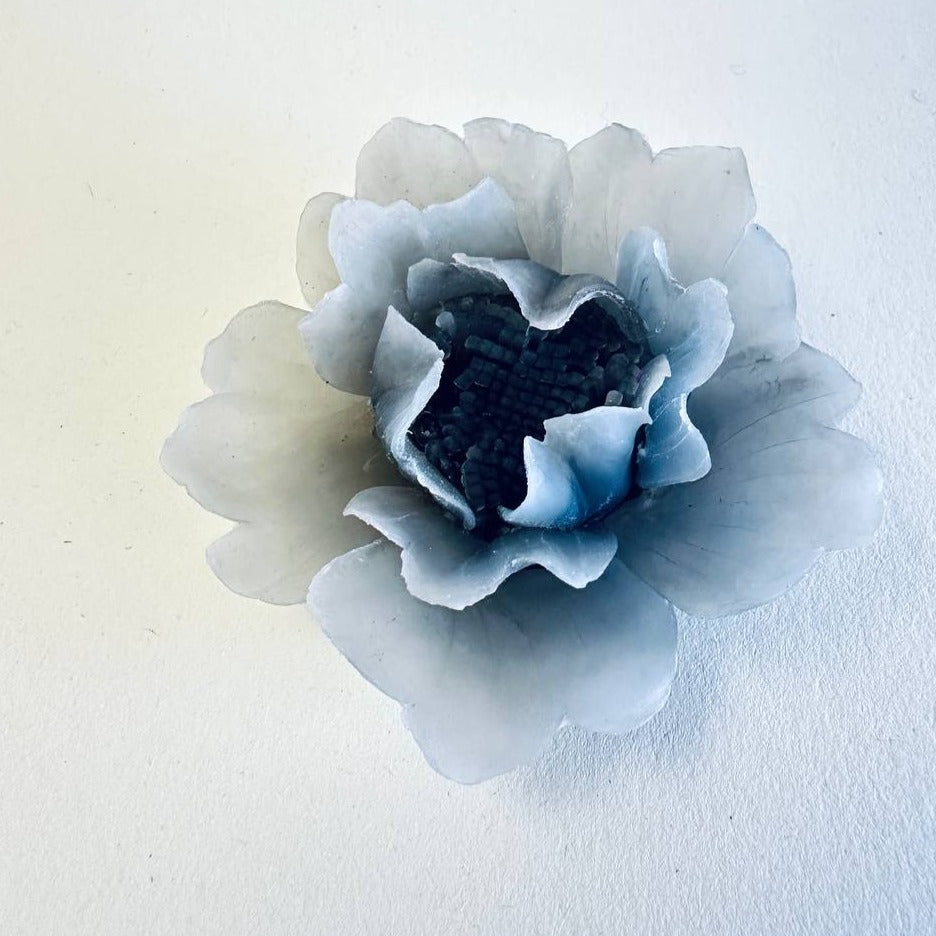 Außergewöhnliche matte Pfingstrosenblüten-Silikonform