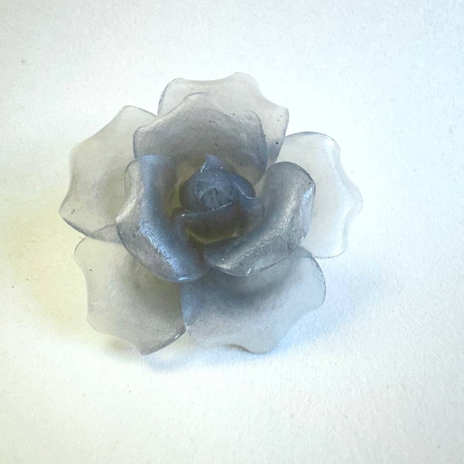 Embrace Artistry with Our Delicate Rose Flower Silicone Resin Mold