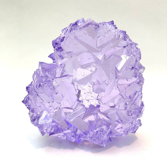 Очень большая роскошная силиконовая форма в форме сердца из кристаллов аметиста, идеально подходящая для жеод-друз и друзов, украшенных смоляными кристаллами.