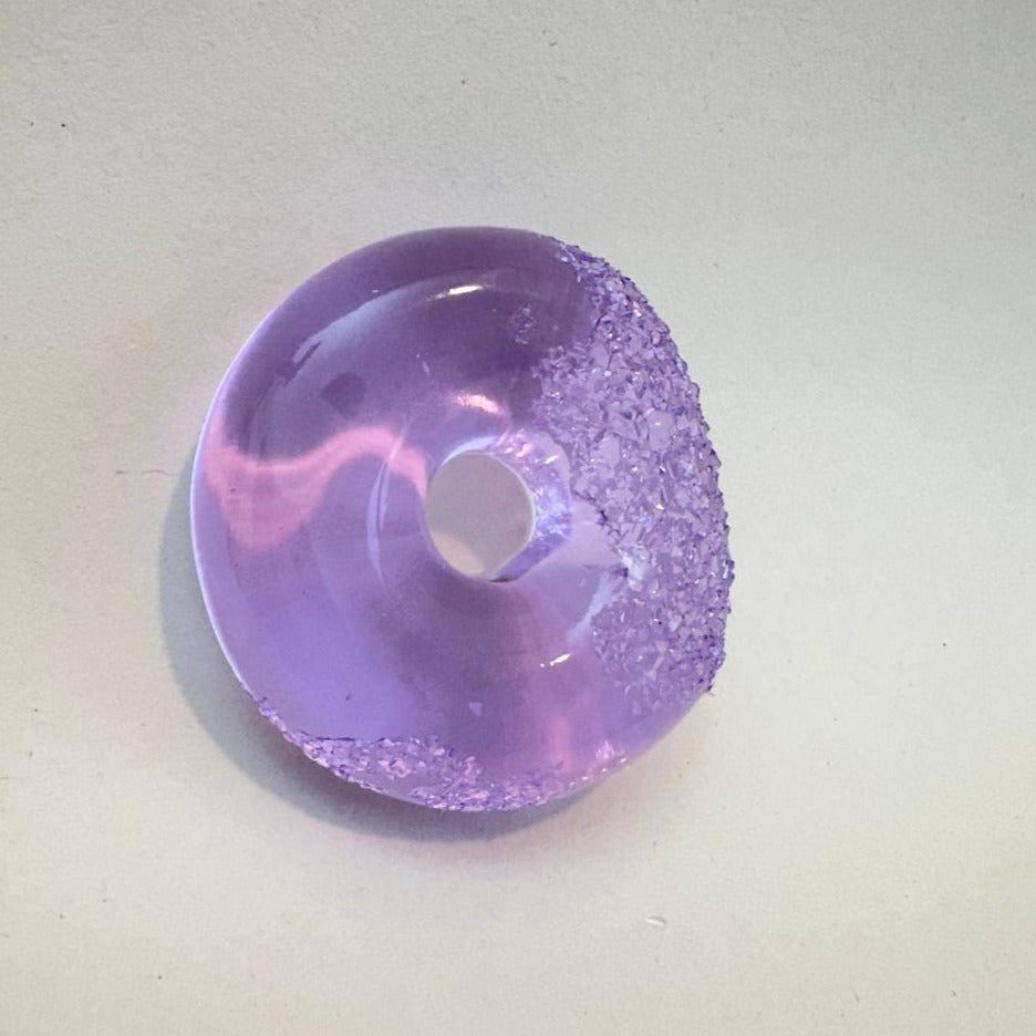 Kristall-Donut-Geodenform – Verwandeln Sie Ihre Harzkreationen mit einem Hauch von Eleganz und Glanz