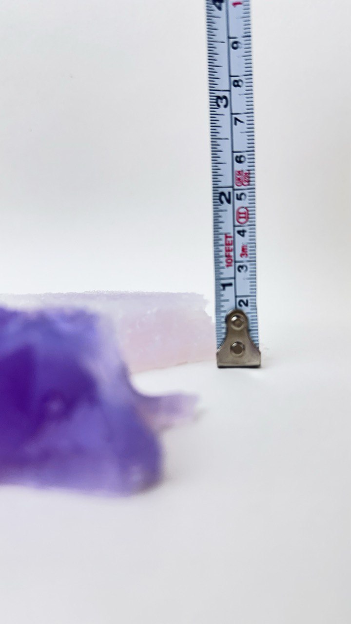 Sparkle Amethyst Insert Druse 2 Set Crystal silicone Mold