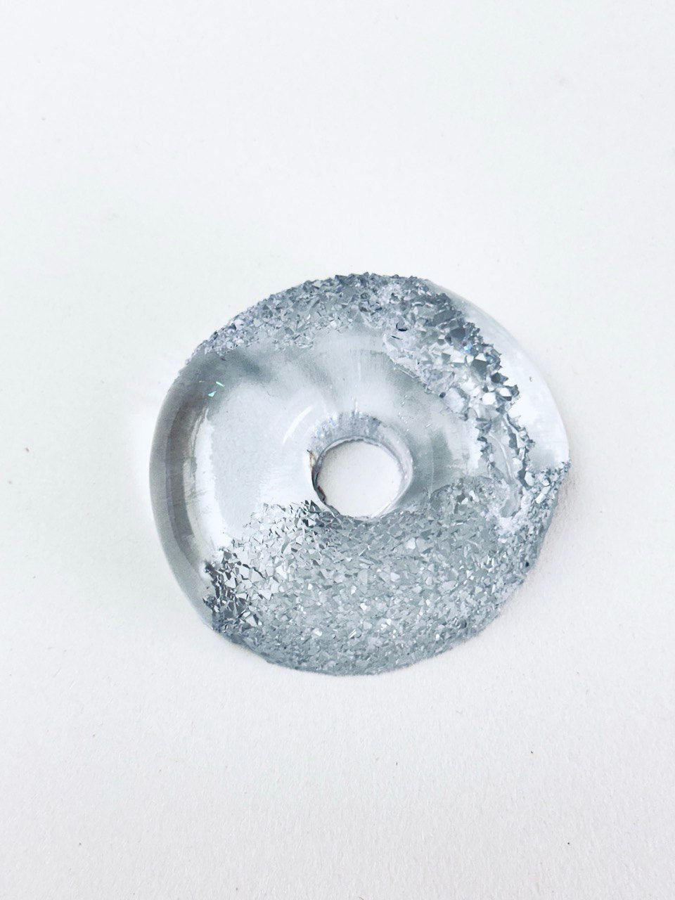 Stunning Crystal Donut Geode Silicone Mold