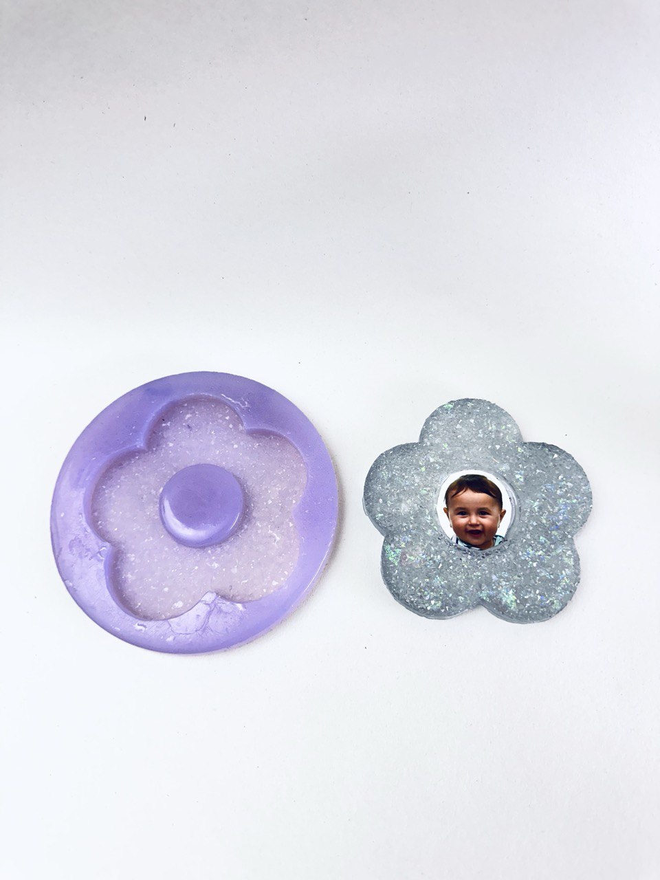 Crystal Photo Frame Resin Mould - Silicone Mold