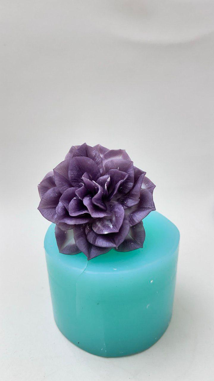 Luxurious flower silicone soap resin mold - for soap making - Ideas Decor Shop