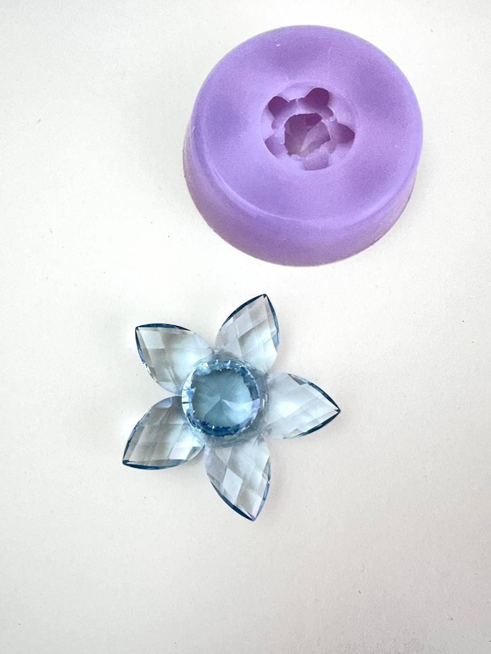 New Crystal Flower Mold for Resin - Ideas Decor Shop