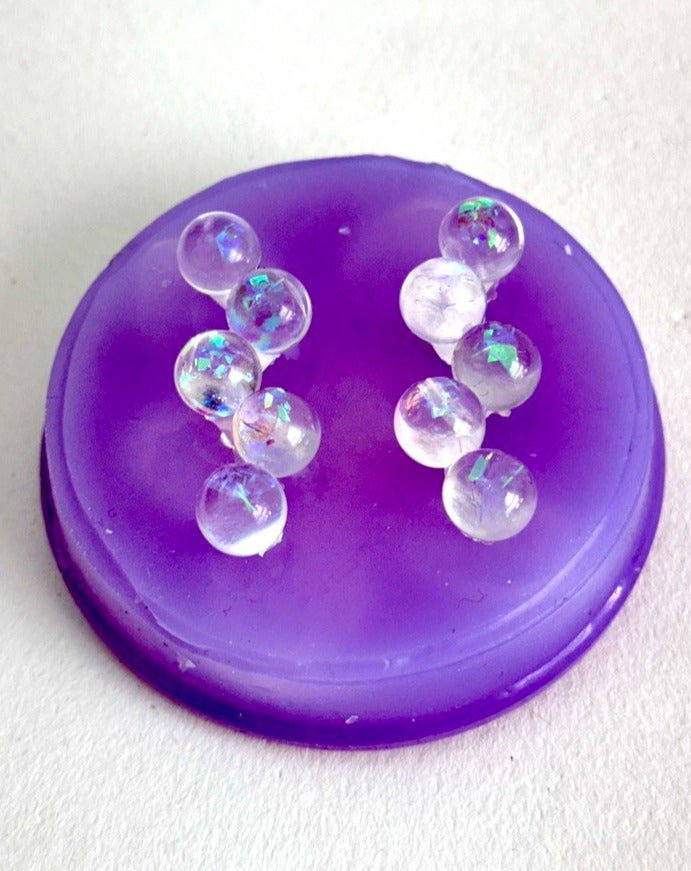 Abstract Form Bubble Jewelry Set Resin Mold