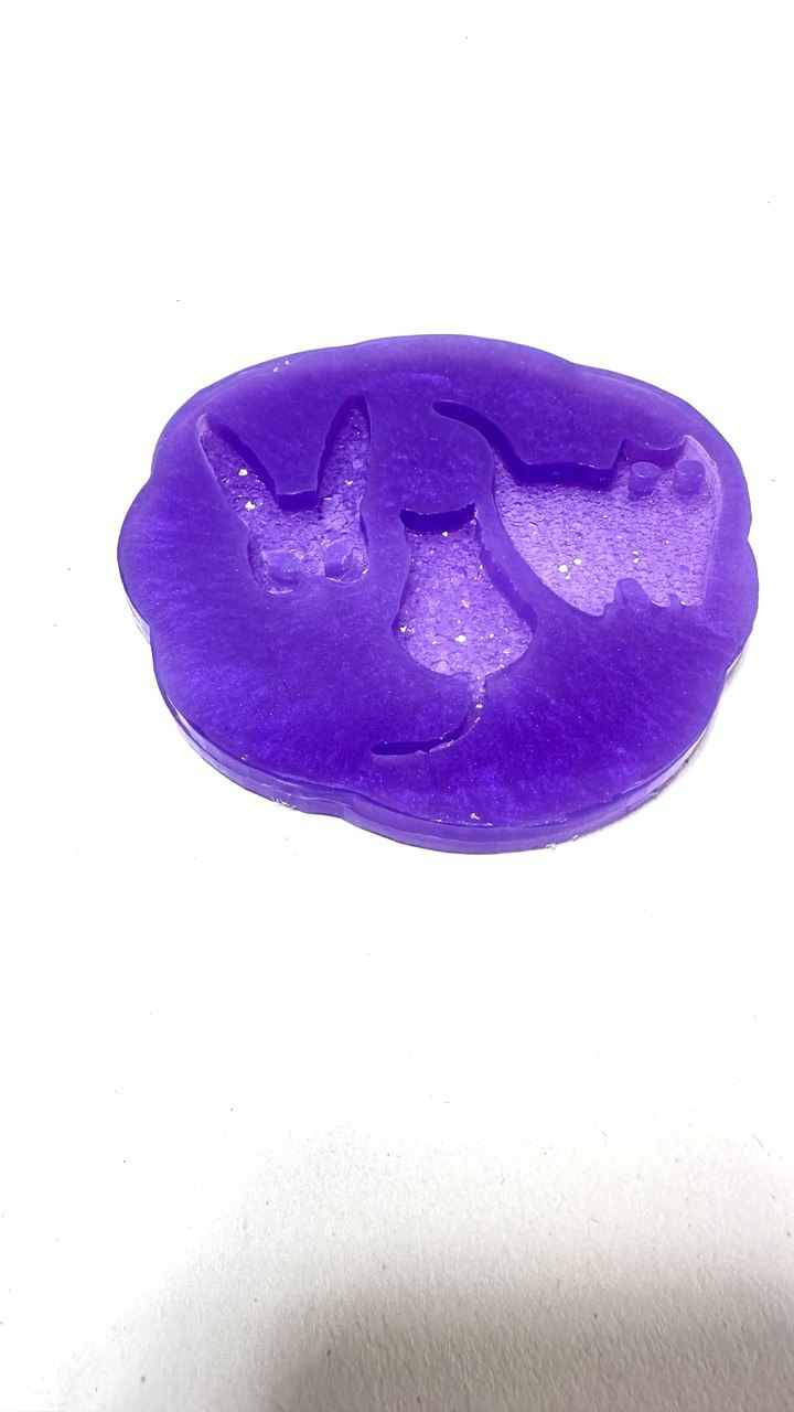 Crystal Cat Figures Resin Mold