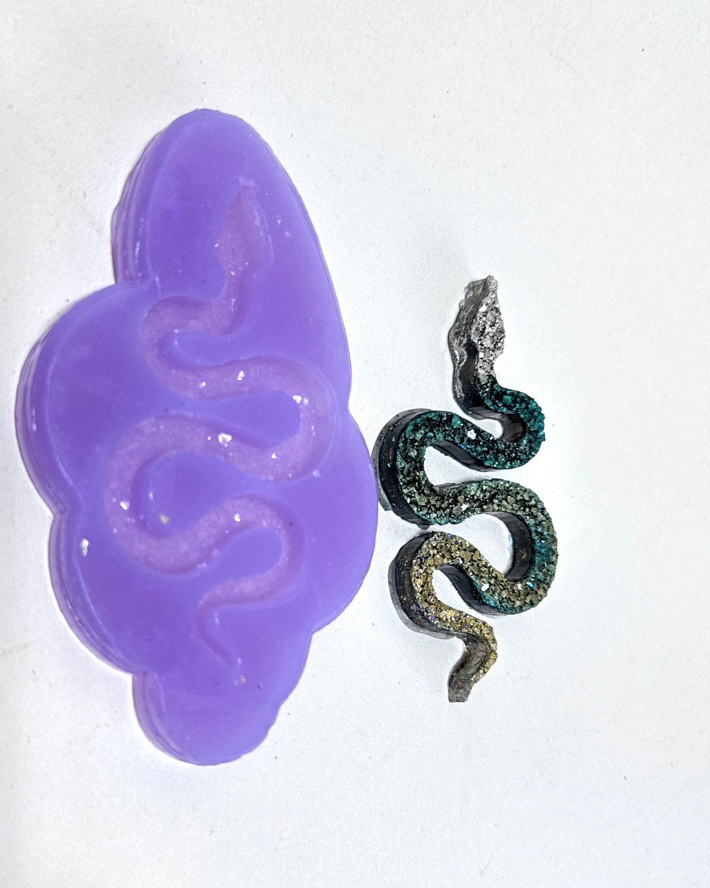 Crystal Snake Silicone Mold