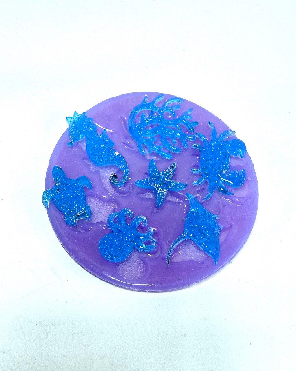 Large Marine Sea Set Silicone Mold - Ideas Decor Shop