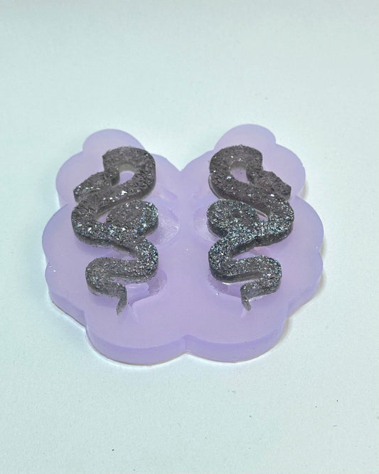 Premium Crystal Snakes Silicone Molds for Resin Jewelry