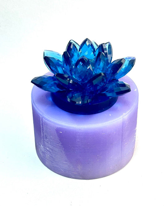 New Large Crystal Sparkling Silicone Flower Epoxy Resin Mold